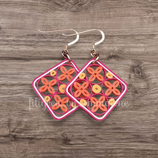 Moroccan Tile - Magenta Mix
